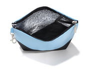 Icybag cooling cosmetic bag with 2 gel packs (Blue)